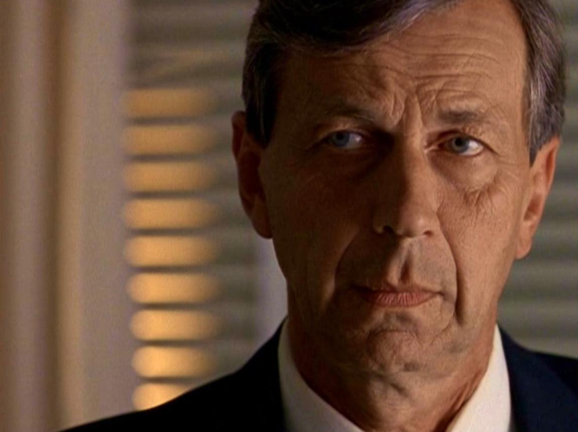 The Cancer Man is the main antagonist in the "XFiles" TV